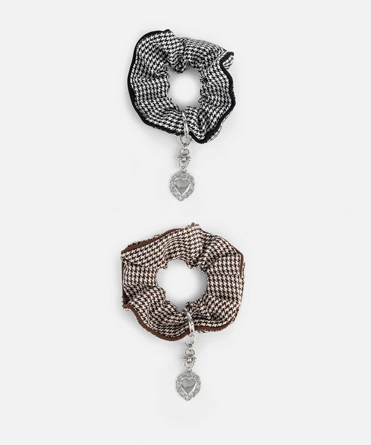 Houndstooth Scrunchie Set