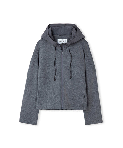Hooded Combination Sweatshirt