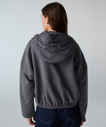 Hooded Combination Sweatshirt