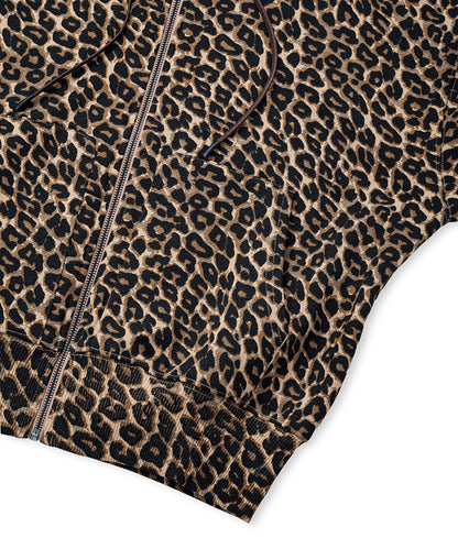 Oversized Leopard-Print Sweatshirt
