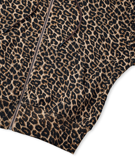 Oversized Leopard-Print Sweatshirt