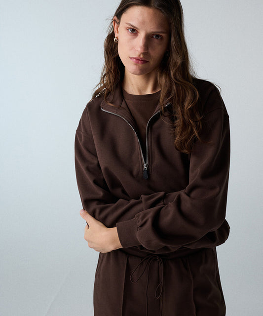 Layered-Effect Sweatshirt