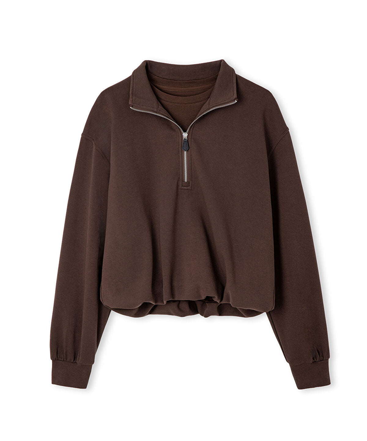Zoomed Layered-Effect Sweatshirt