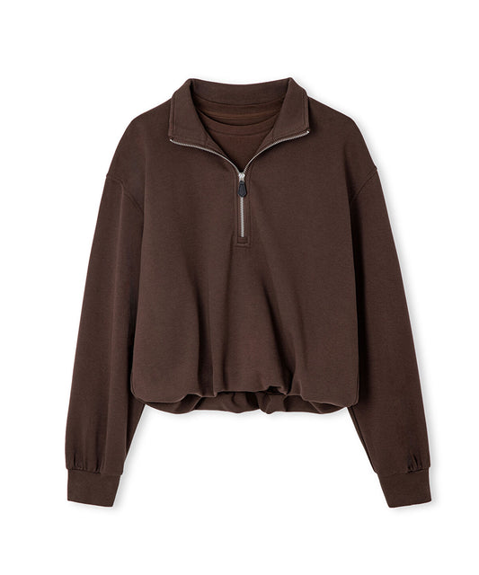 Layered-Effect Sweatshirt