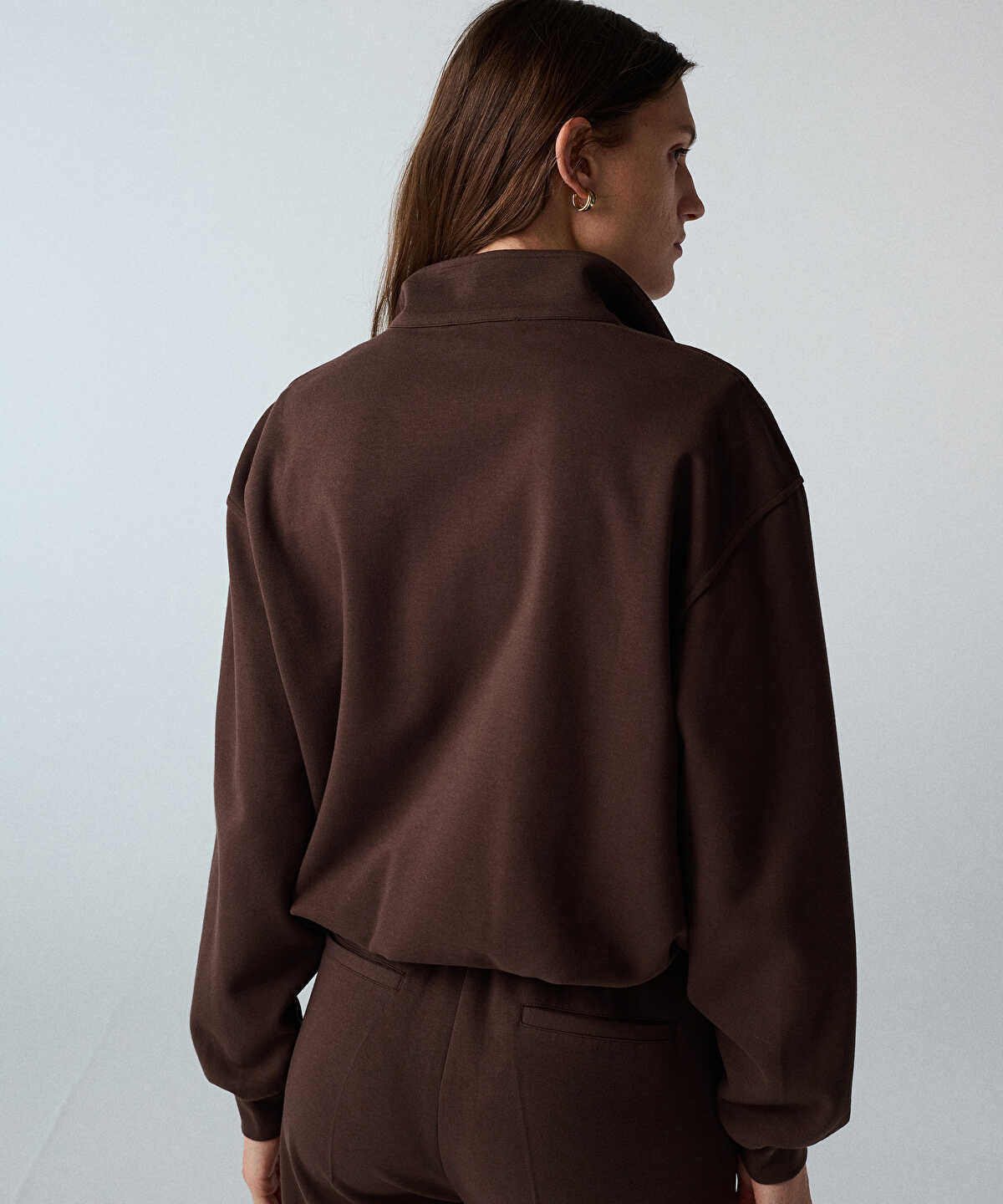 Layered-Effect Sweatshirt