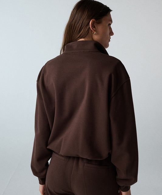 Layered-Effect Sweatshirt