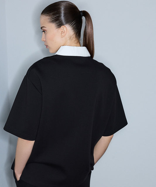 Color-Block Combination Sweatshirt