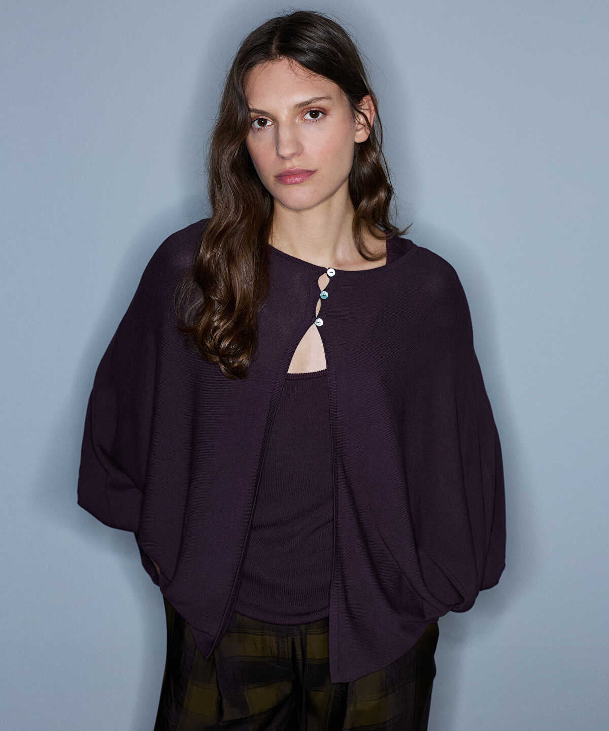 Mother-of-Pearl Button Cardigan