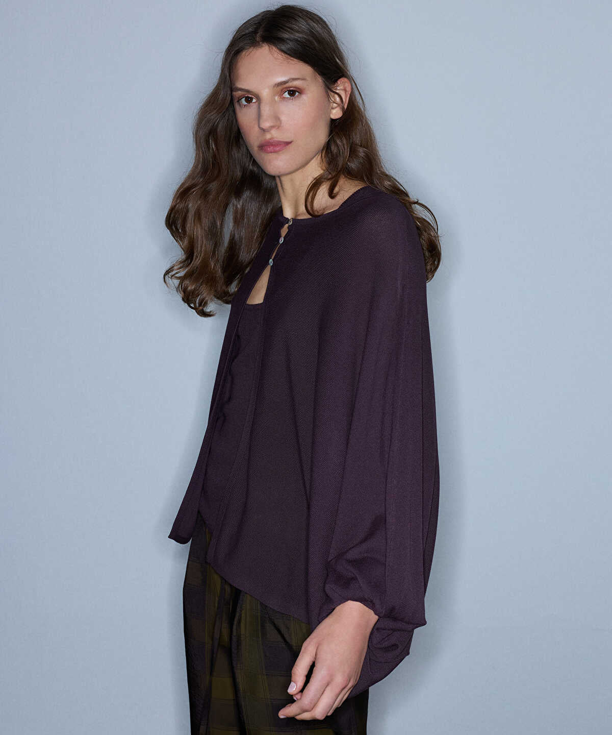 Mother-of-Pearl Button Cardigan