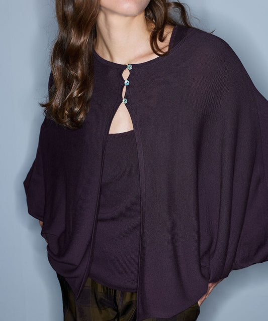 Mother-of-Pearl Button Cardigan