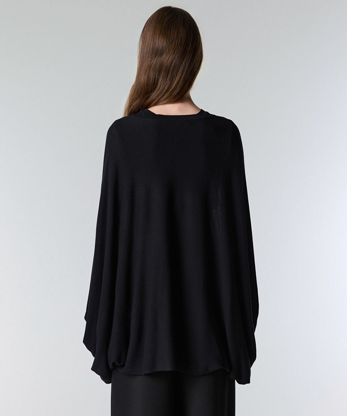 Faux-Pearl Button Knit Cardigan