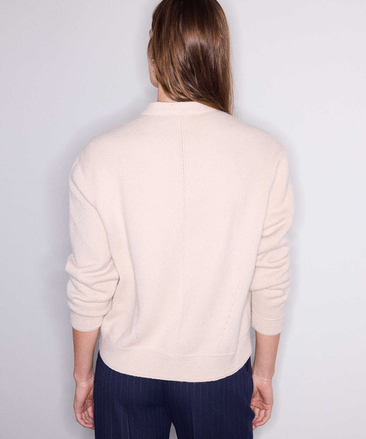 Mixed Media Cardigan