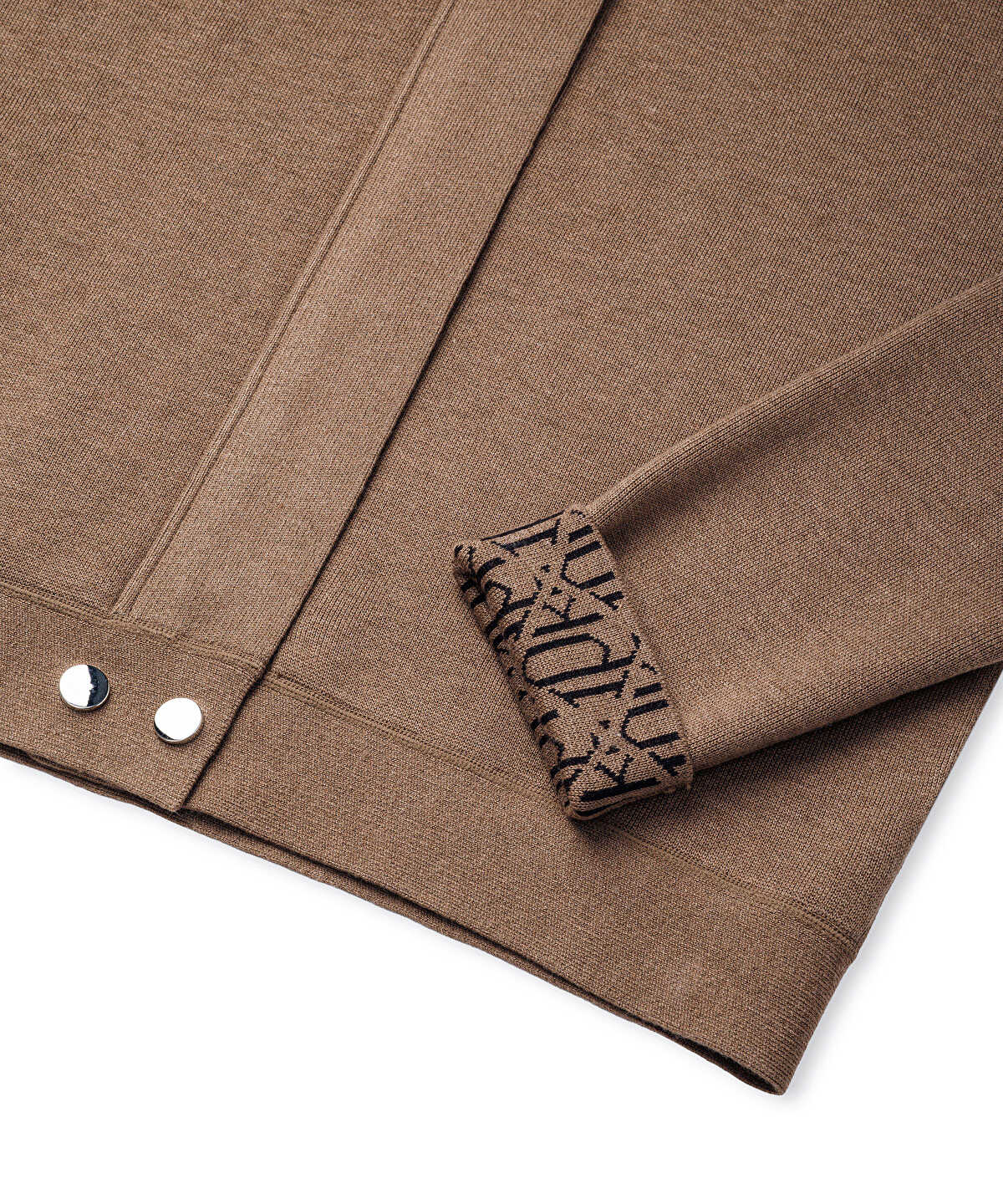 High-Neck Bomber Cardigan